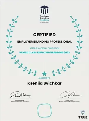 Employer Branding Certificate